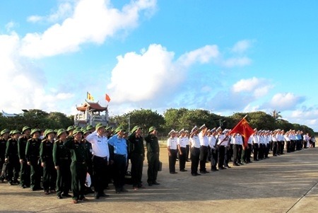 Tình cảm Trường Sa gửi về đại hội