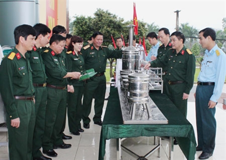 Chủ động tham mưu, đề xuất bảo đảm tốt đời sống bộ đội