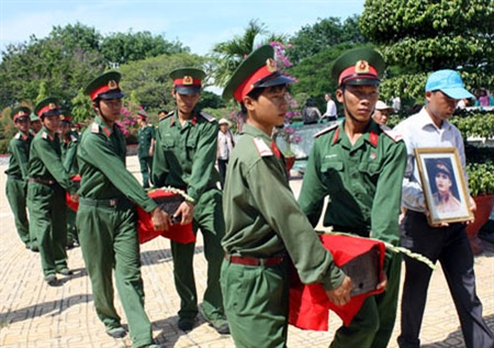 Danh sách 165 đồng chí hy sinh gần Biệt khu 24 (Kon Tum)