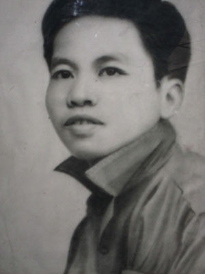 Đồng chí Lê Văn Nhiệm được an táng ban đầu tại Tiểu đoàn 16 giao liên, Binh trạm 37