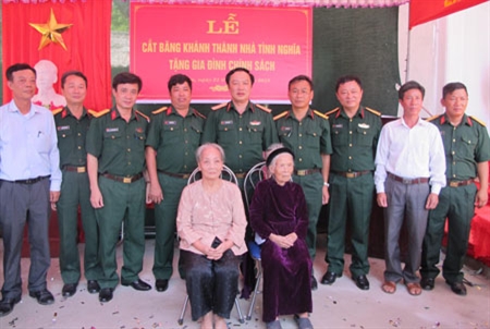 Niềm vui của người dân xã Trung Thành