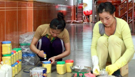 “Làng nghề” của các gia đình quân nhân