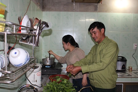 Mái ấm gia đình nơi biên cương