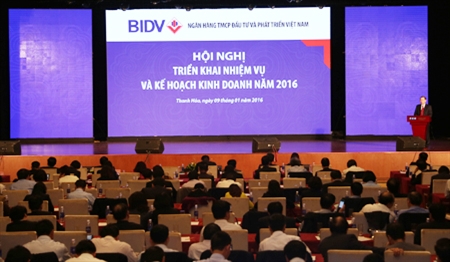 Năm 2015: Dư nợ tín dụng của BIDV tăng hơn 22%