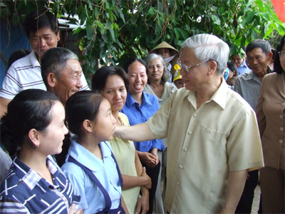 Bốn cấp đồng lòng bàn việc nhà nông