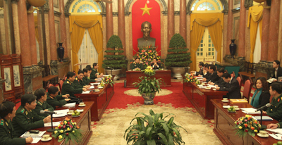 Quân đội luôn là lực lượng nòng cốt bảo vệ vững chắc Tổ quốc