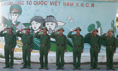 Giữ gìn tư thế, tác phong quân nhân ở mọi lúc, mọi nơi