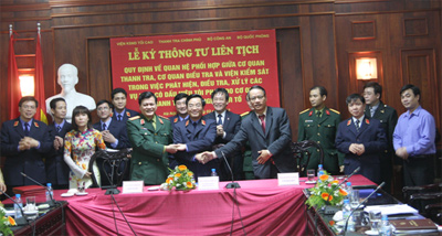 Tăng cường quan hệ phối hợp điều tra, xử lý tội phạm