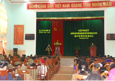 Gặp mặt cựu nữ quân nhân nhập ngũ trước ngày 30-4-1975