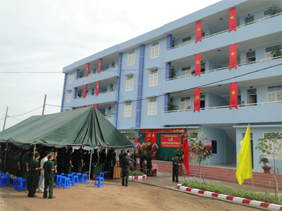 30 hộ gia đình quân nhân nhận nhà ở công vụ