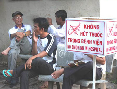 “Chưa thấy lực lượng xử phạt vi phạm”