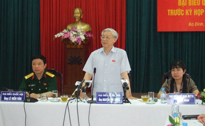 Cán bộ, đảng viên, từ trên xuống dưới, đều phải có quyết tâm rất lớn, có sự thống nhất rất cao