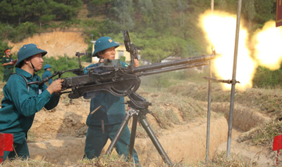 Cuộc so tài của những người lính phòng không