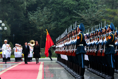 Lãnh đạo nước ta đón tiếp, hội đàm với Tổng thống Ác-hen-ti-na
