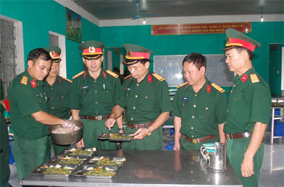 Tích cực, chủ động bảo đảm hậu cần đầy đủ, kịp thời cho mọi nhiệm vụ