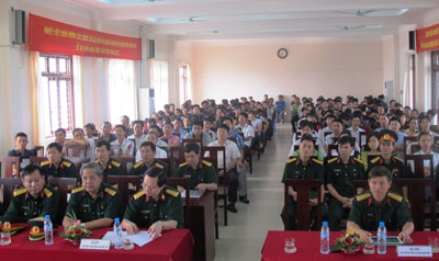 Kiểm tra sẵn sàng động viên quân nhân dự bị năm 2013