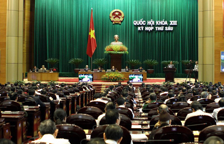 Bế mạc kỳ họp thứ 6, Quốc hội khóa XIII