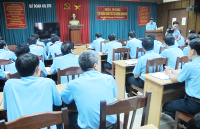 Sư đoàn Không quân 370: Tập huấn công tác tài chính năm 2013