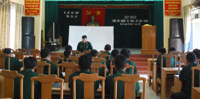 BĐBP Gia Lai: Tập huấn công tác nghiệp vụ trinh sát năm 2013