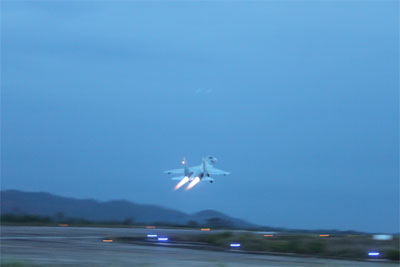 Trung đoàn 940 tổ chức thành công ban bay đêm đầu tiên