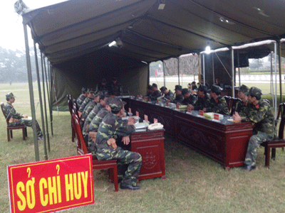 Quân đoàn 1 khai mạc lớp tập huấn cán bộ chủ trì