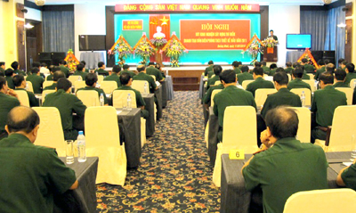 Rút kinh nghiệm xây dựng thí điểm doanh trại đồn biên phòng