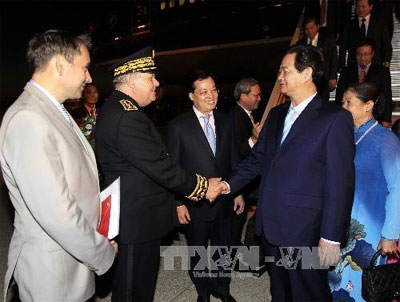 Thủ tướng Nguyễn Tấn Dũng thăm chính thức Cộng hòa Pháp 