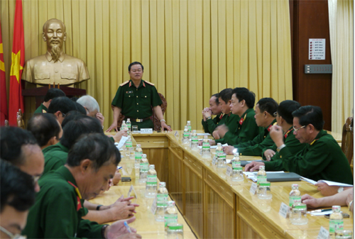 Thượng tướng Đỗ Bá Tỵ thăm, kiểm tra Bộ CHQS, Bộ Chỉ huy BĐBP tỉnh Khánh Hòa