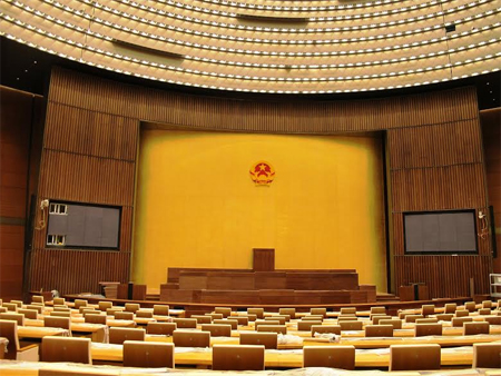 Nhà Quốc hội trong ngày đầu đón đại biểu dự họp