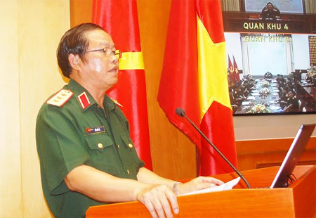 Giao ban trực tuyến toàn quân tháng 10-2014