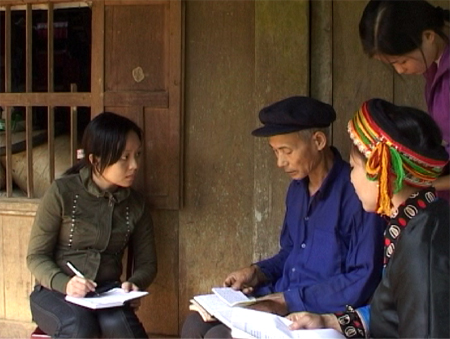 Ông Vượng ở bản Cuôn