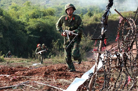 Chiến đấu tiến công trên điểm cao