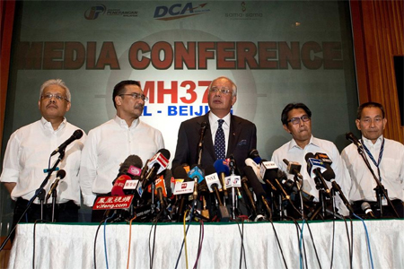 Máy bay mất tích là hành động có “chủ đích”