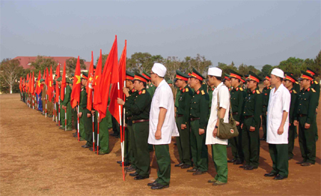 Mít tinh hưởng ứng tuần lễ quốc gia an toàn vệ sinh lao động phòng chống cháy nổ 