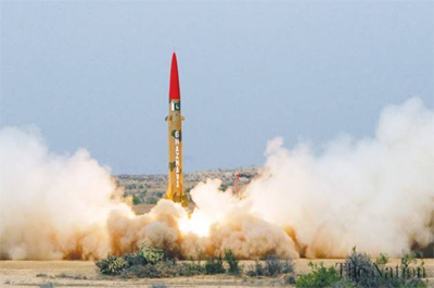 Pakistan thử thành công tên lửa đạn đạo có khả năng mang đầu đạn hạt nhân