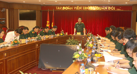 Tăng cường sự phối hợp công tác giữa Viettel  với các cơ quan của Tổng cục Chính trị 