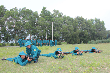 Hiệu quả công tác quốc phòng ở Cam Lâm