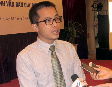 Phải có quy trình trong việc tham vấn, lấy ý kiến của doanh nghiệp