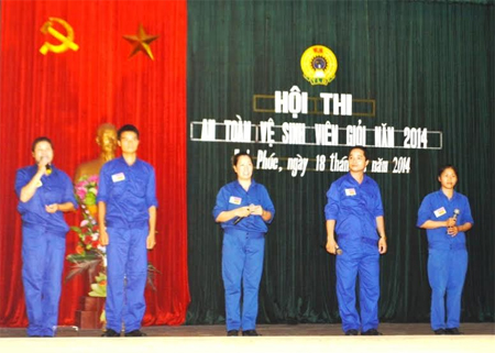 Kho Y tổ chức hội thi An toàn vệ sinh viên giỏi năm 2014