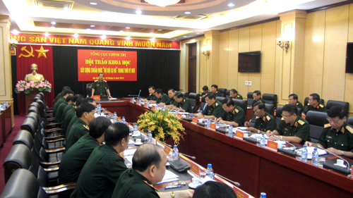 Xây dựng chuẩn mực “Bộ đội Cụ Hồ” trong thời kỳ mới là yêu cầu khách quan