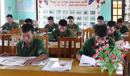 Quy định mới về chế độ, tiêu chuẩn đời sống văn hóa, tinh thần trong quân đội