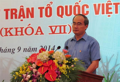 Đồng chí Nguyễn Thiện Nhân được giới thiệu tiếp tục làm Chủ tịch Ủy ban Trung ương MTTQ Việt Nam