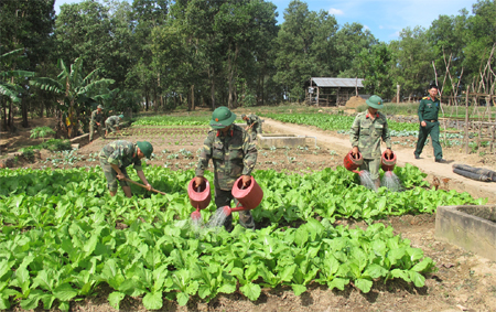Thực túc ở Đại đội bộ binh 4