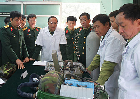 Nghiên cứu vật liệu, công nghệ mới phục vụ quân đội