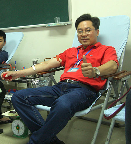 “Hiến máu và tổ chức hiến máu-một phần cuộc sống của tôi”