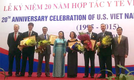 Kỷ niệm 20 năm hợp tác y tế Việt Nam - Hoa Kỳ