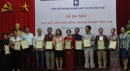 Ra mắt Ban kết nối cộng đồng doanh nghiệp Việt Nam