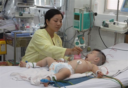 Bệnh tay chân miệng đang có chiều hướng tăng mạnh tại Hậu Giang