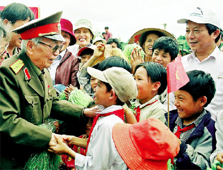 Võ Nguyên Giáp với “đức nhân” trong đạo làm tướng