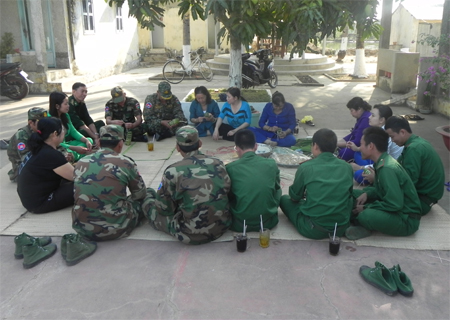 Đầm ấm Tết biên giới Tây Nam 